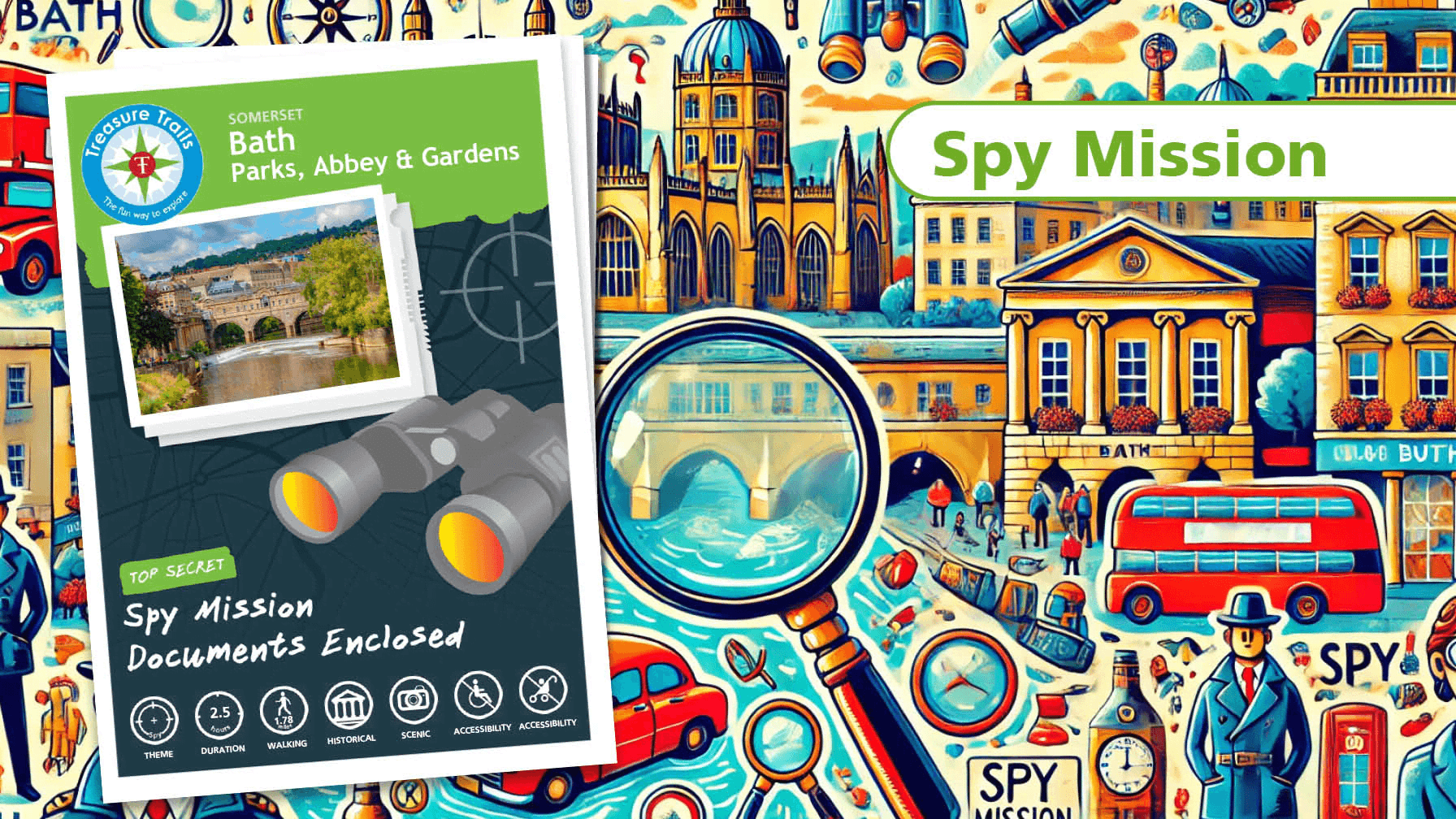 The Bath Spy Mission Treasure Trail