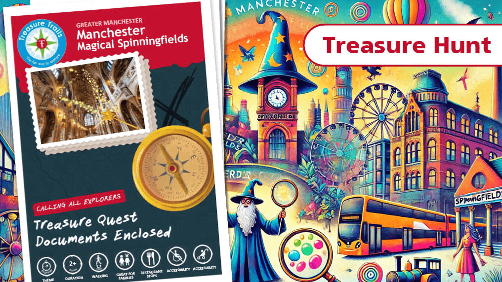 Manchester Wizard's Spellbook Treasure Trail